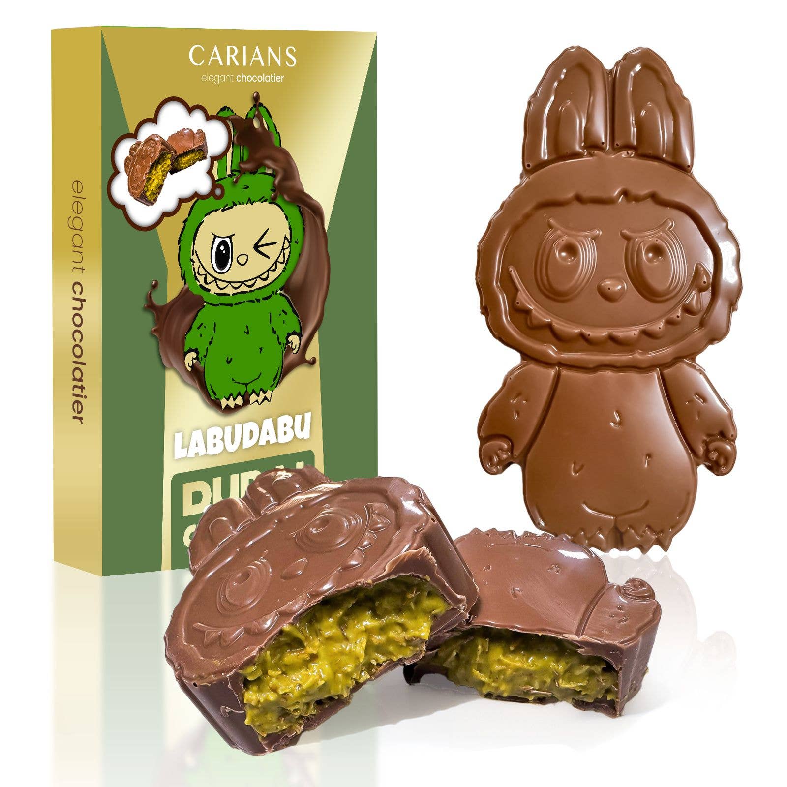 Cartoon Viral Dubai Chocolate Bar, Premium Quality