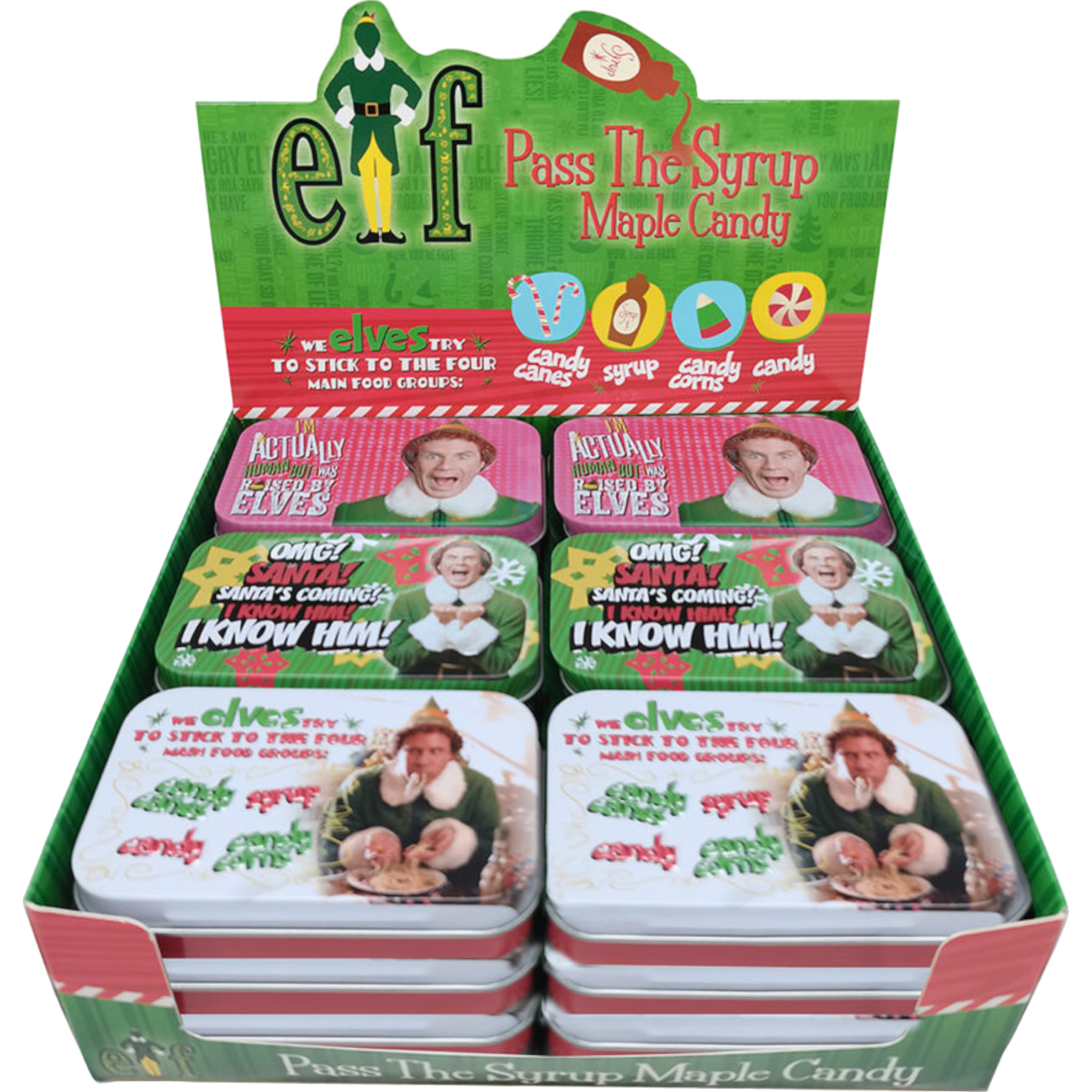 Elf Pass the Syrup Maple Candy