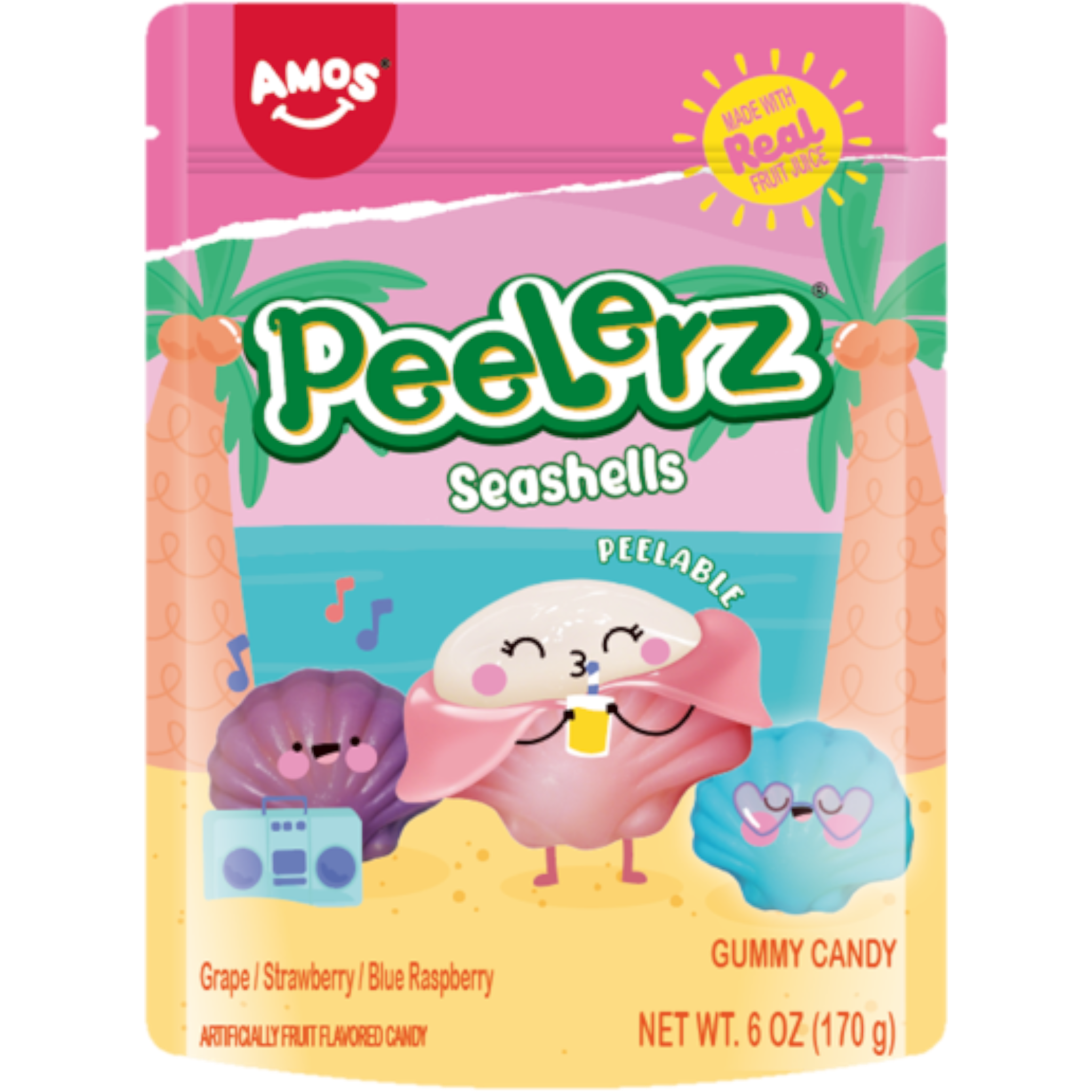 Amos Peelerz Seashells 6 oz