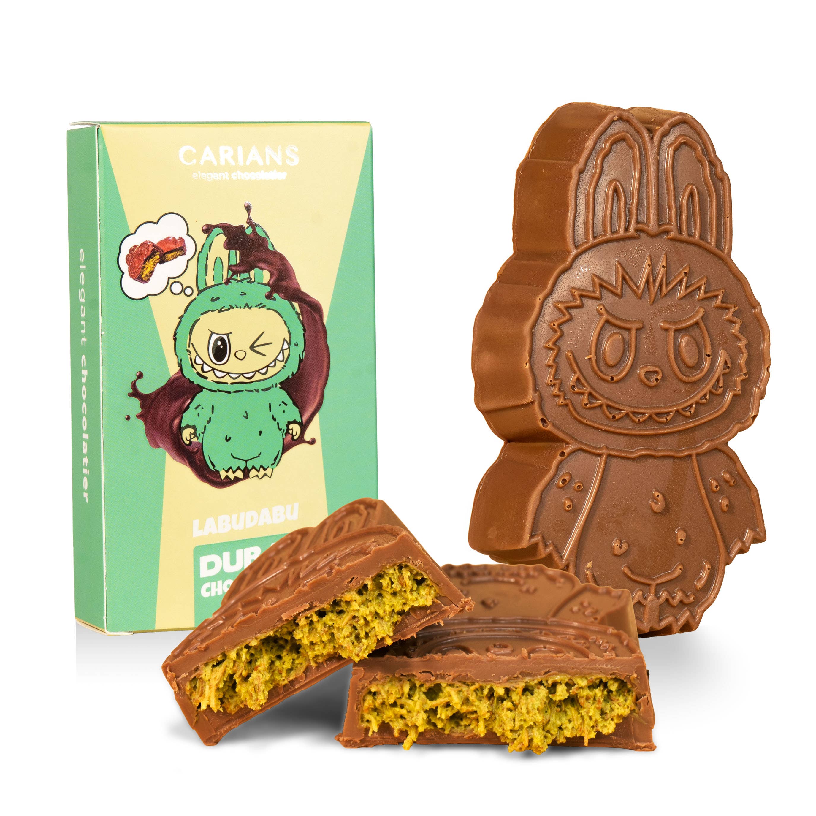 Cartoon Viral Dubai Chocolate Bar, Premium Quality