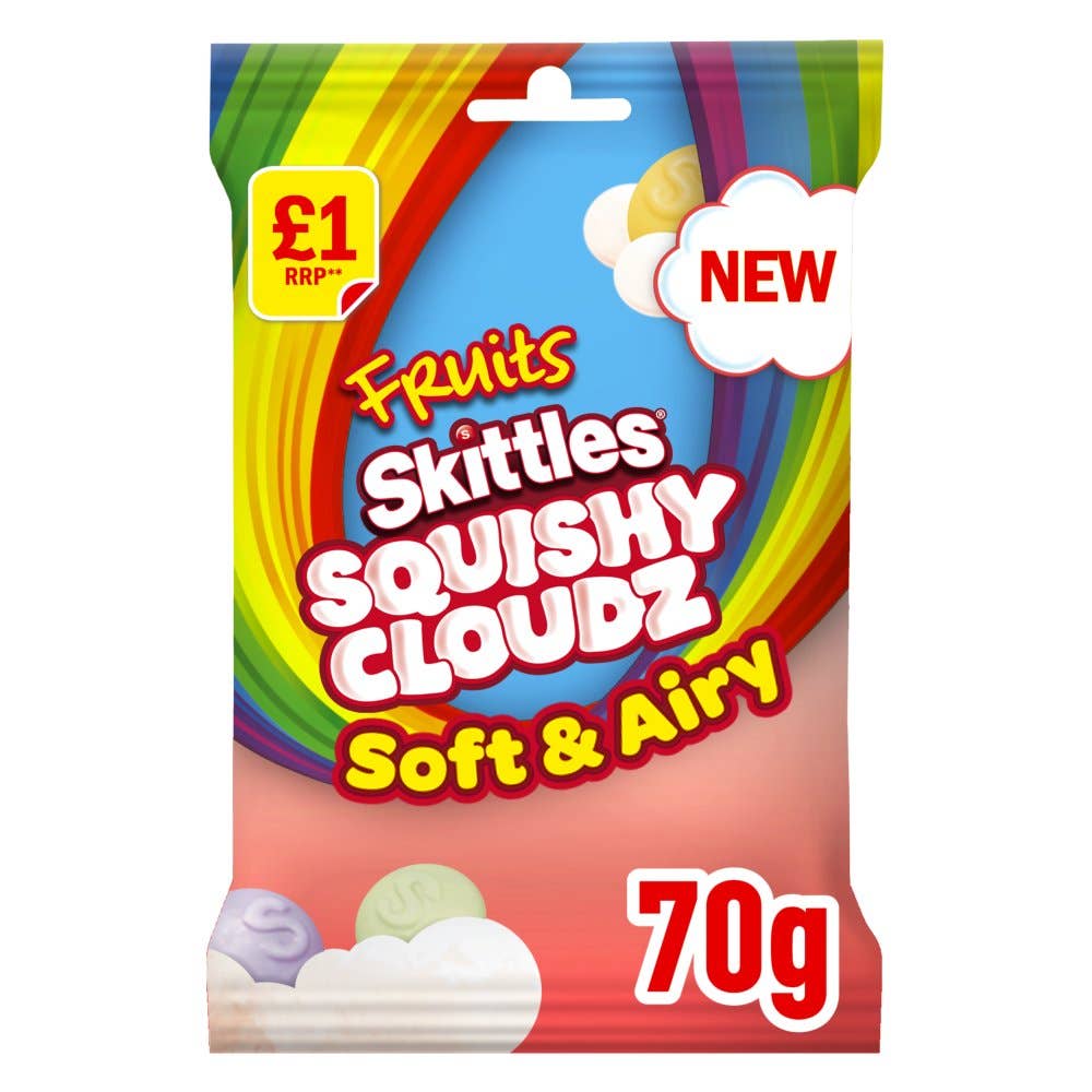 Skittles Squishy Cloudz Fruits