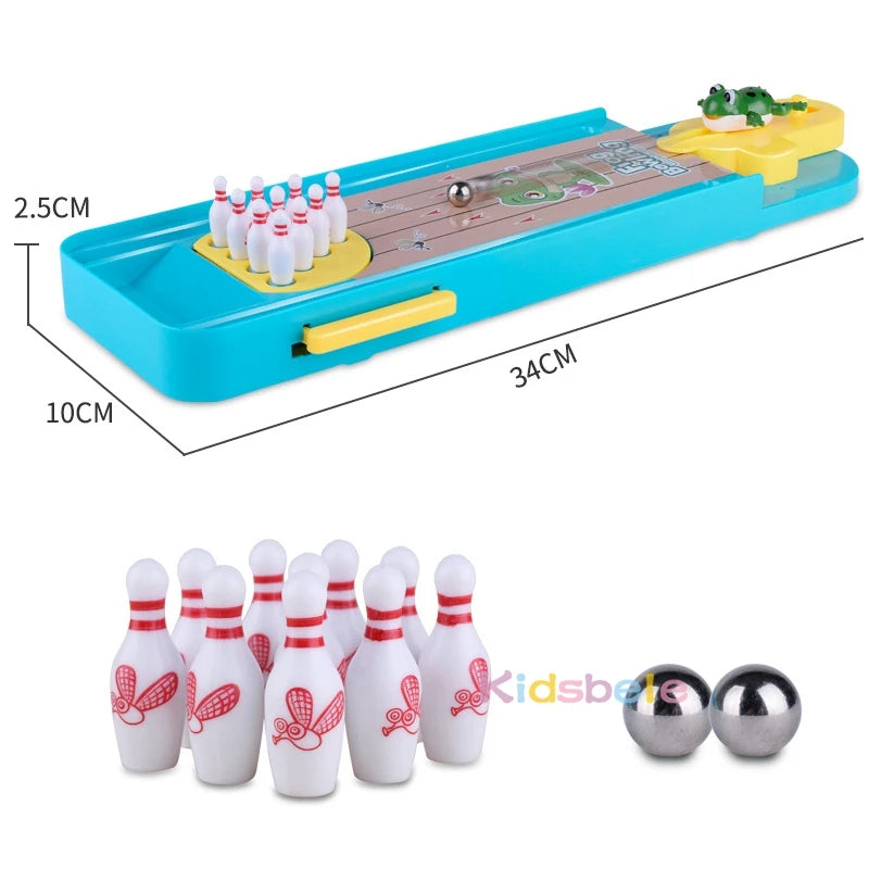Mini Desktop Bowling Game – Fun Tabletop Toy for Kids & Families
