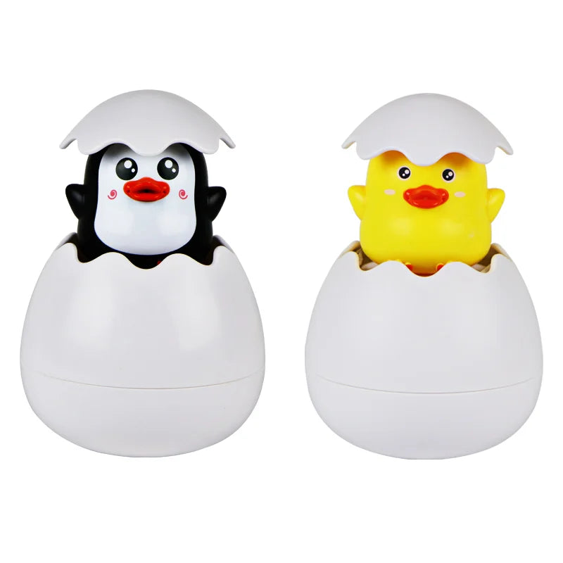 Baby Bath Toy – Duck & Penguin Egg Water Sprinkler