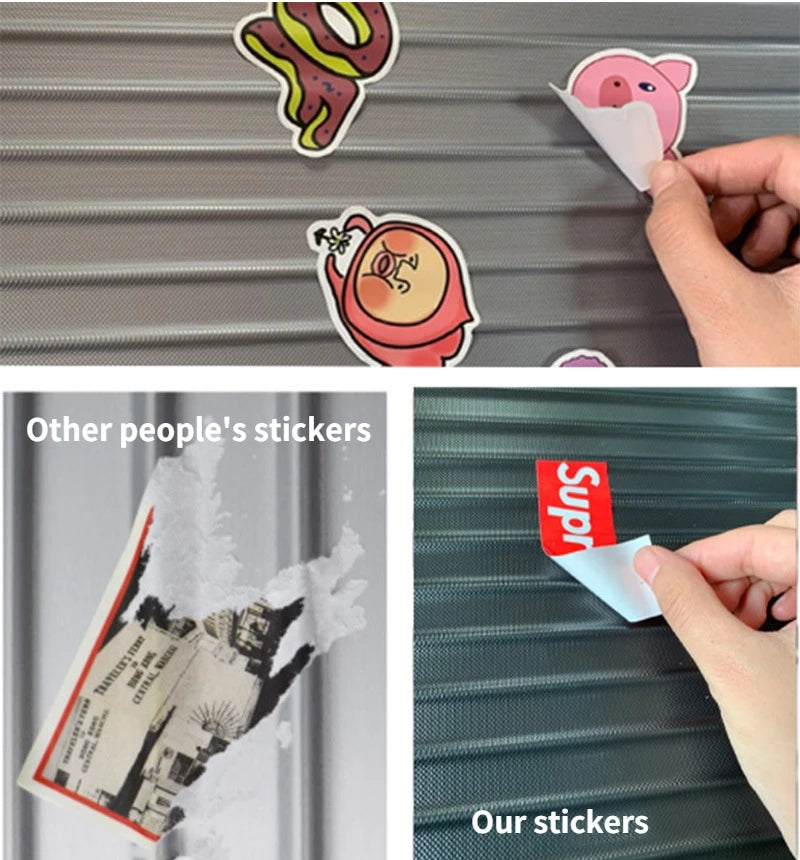 50-Piece Panda Sticker Pack – Cute Waterproof Decals for Laptops, Phones & Scrapbooking