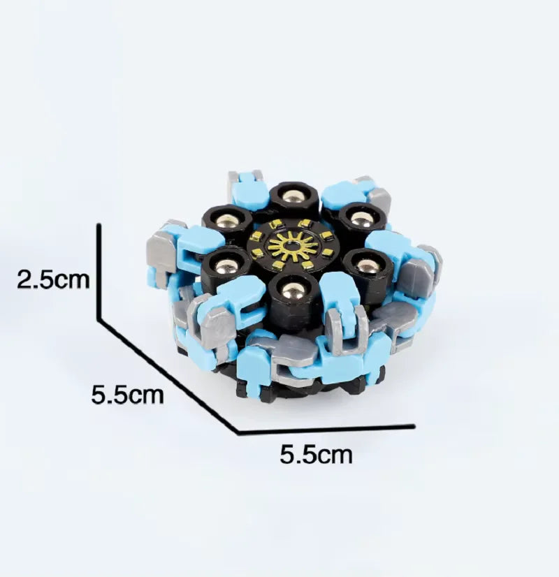 Transformable Finger Gyro – Fidget Spinner for Stress & Fatigue Relief