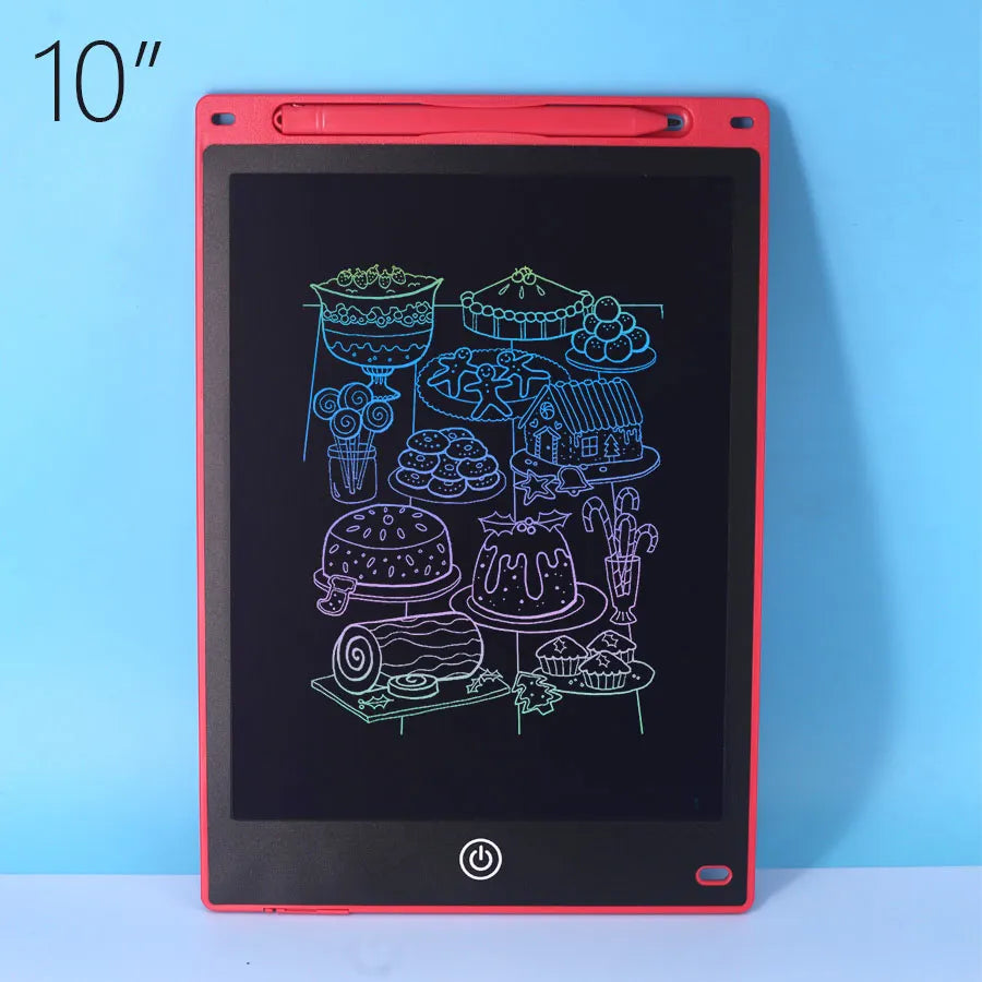 LCD Writing Tablet for Kids – 10” or 12” Reusable Drawing & Handwriting Board