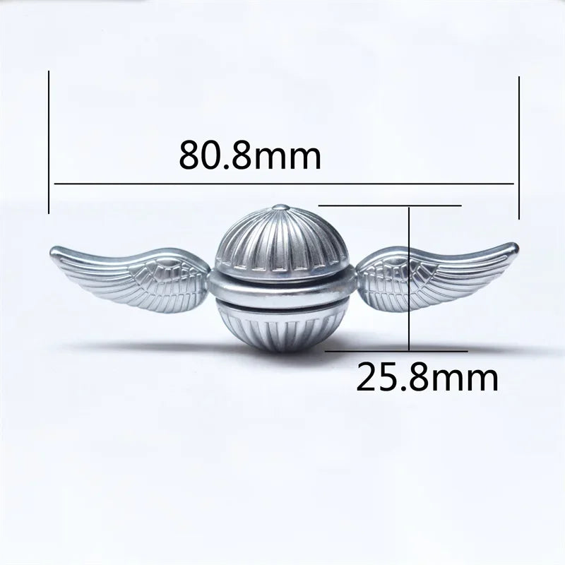 EDC Metal Gyroscope Fidget Spinner – Stress Relief Toy for Kids & Adults