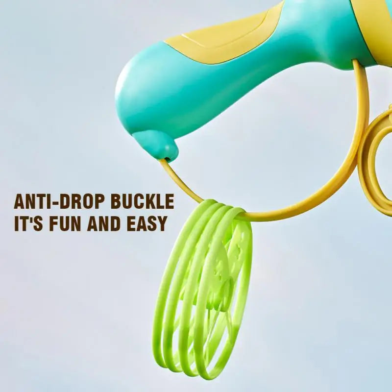 Flying Saucer Disc Launcher – UFO Throw & Catch Outdoor Game for Kids