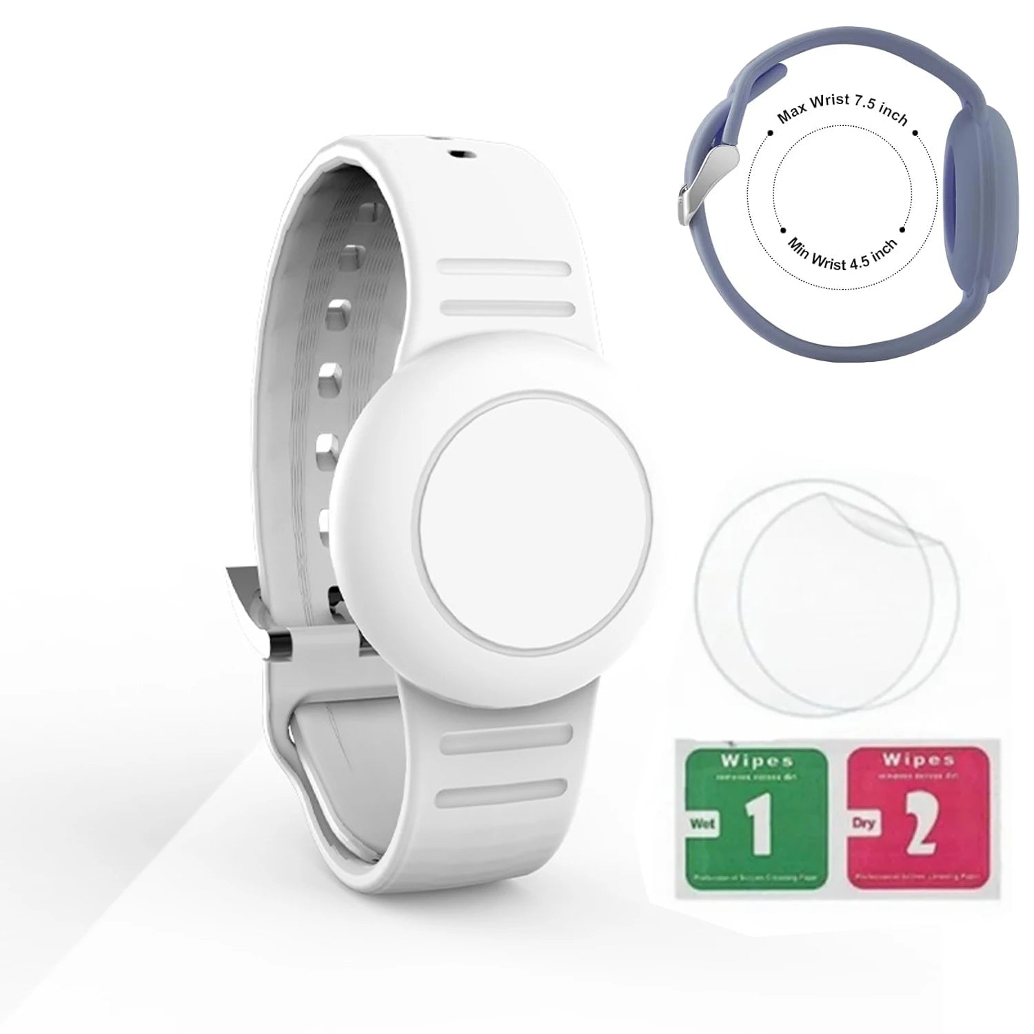 AirTag Bracelet & Necklace for Kids – Cute Cartoon Design, Secure & Comfortable Tracker Holder