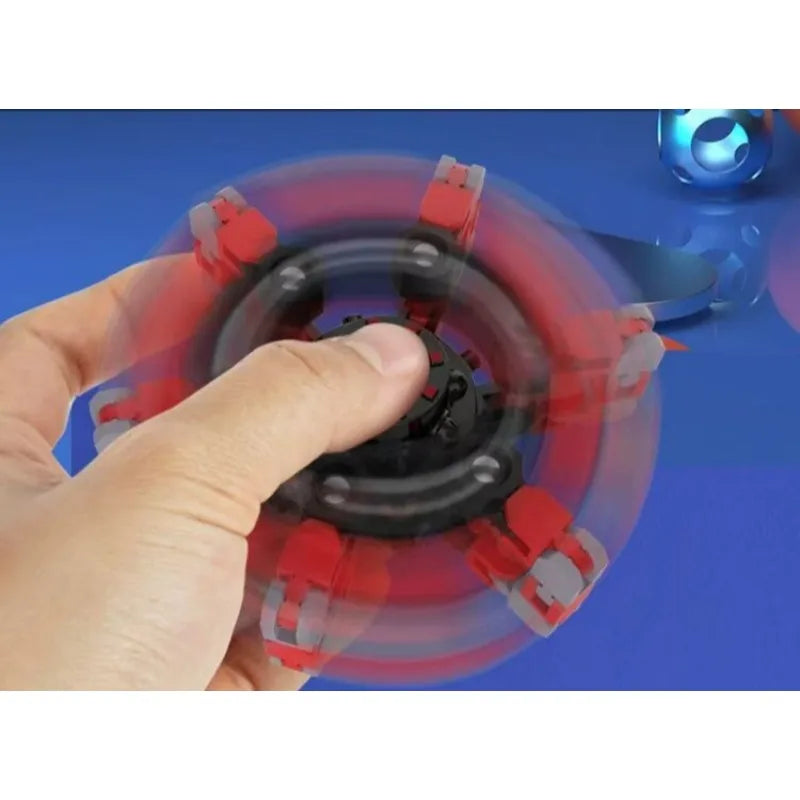 Transformable Finger Gyro – Fidget Spinner for Stress & Fatigue Relief