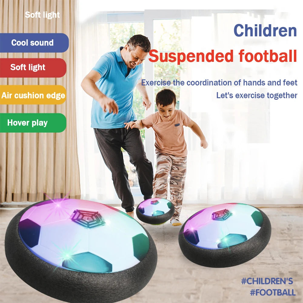 Electric Hover Soccer Ball with LED Lights – Indoor Floating Soccer Toy