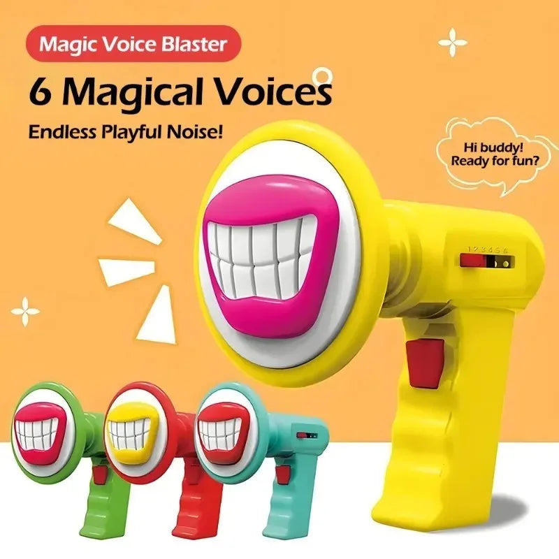 Kids Voice Changer Toy – Handheld Amplifier with 6 Funny Sound Effects