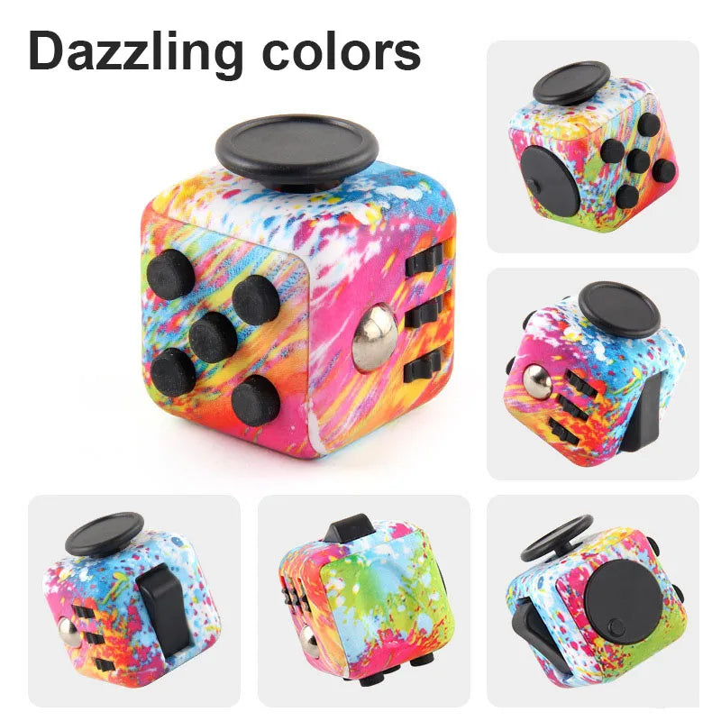 Infinity Fidget Cube – Stress Relief Toy for Kids & Adults