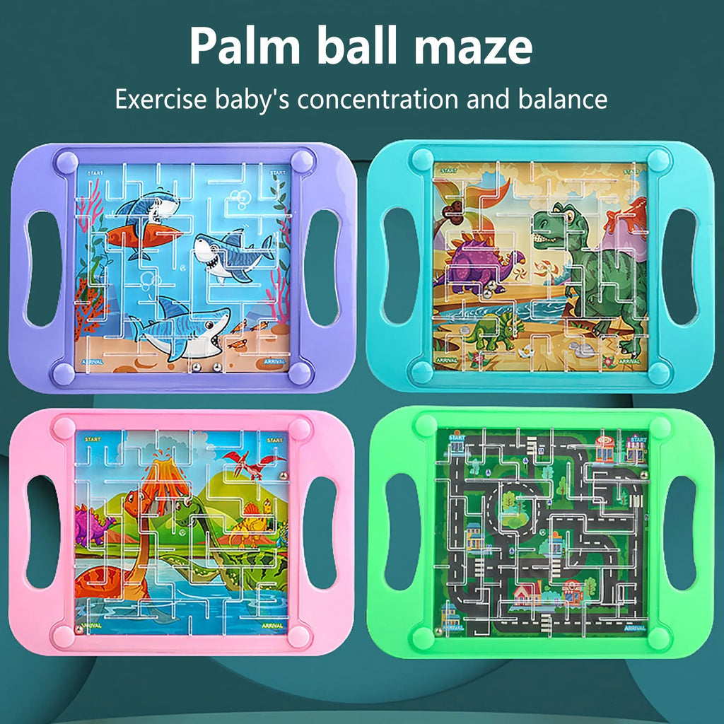 3D Maze Ball Puzzle – Balance & Memory Game for Kids