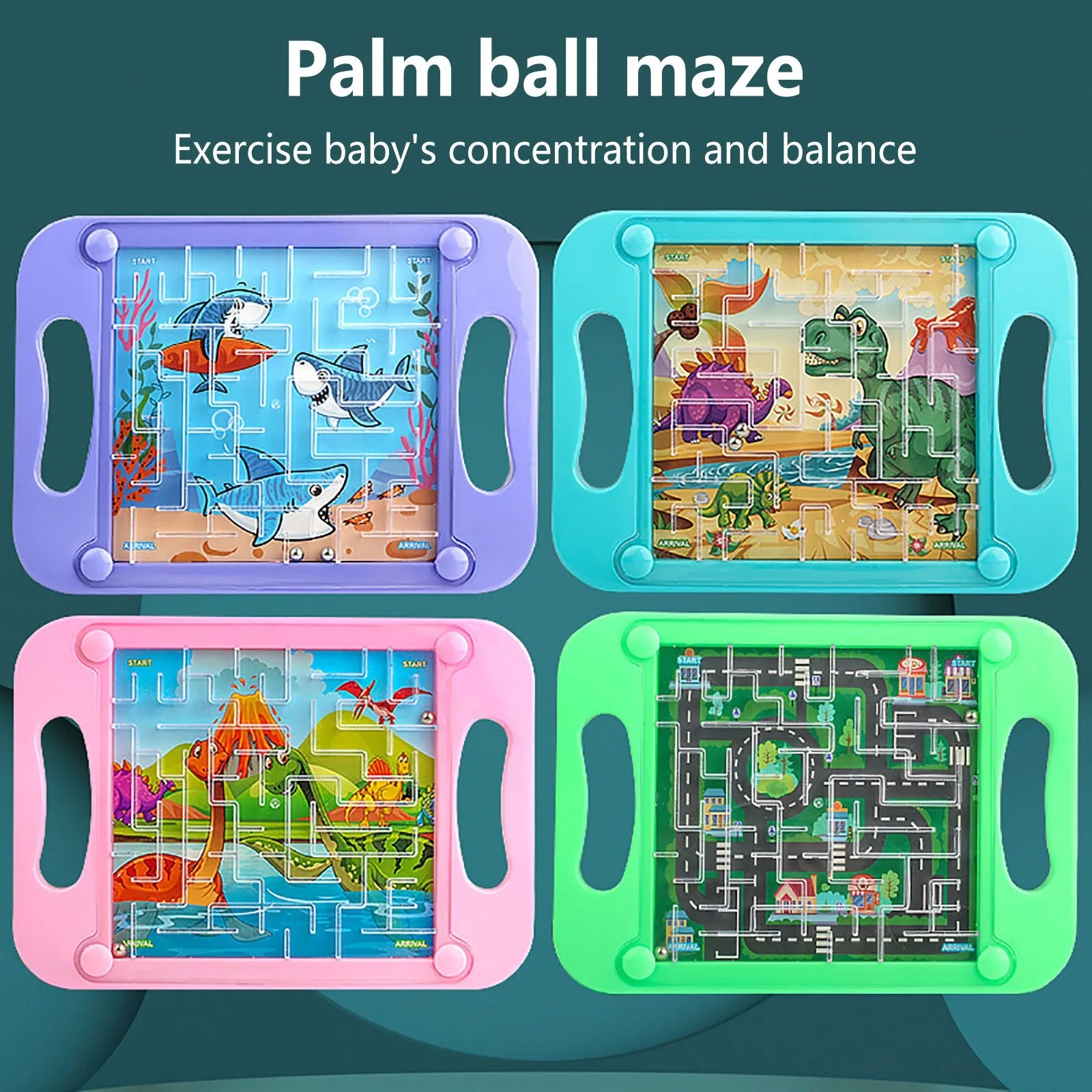 3D Maze Ball Puzzle – Balance & Memory Game for Kids