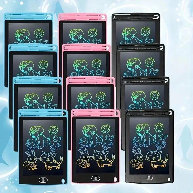 LCD Writing Tablet for Kids – Reusable Drawing & Learning Board