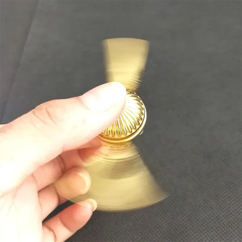 EDC Metal Gyroscope Fidget Spinner – Stress Relief Toy for Kids & Adults