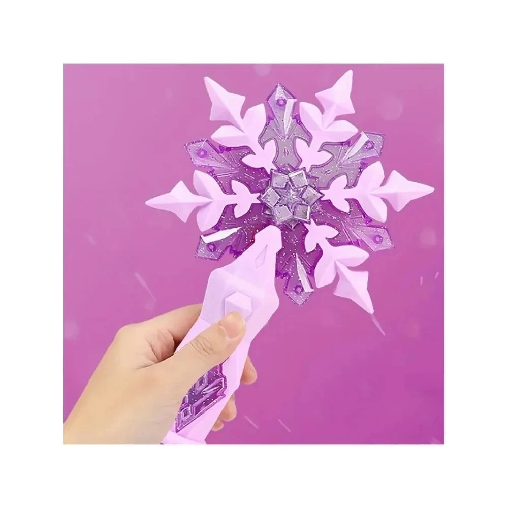 Princess Snowflake Wand – Light-Up Fairy Wand with Music & Sound for Kids