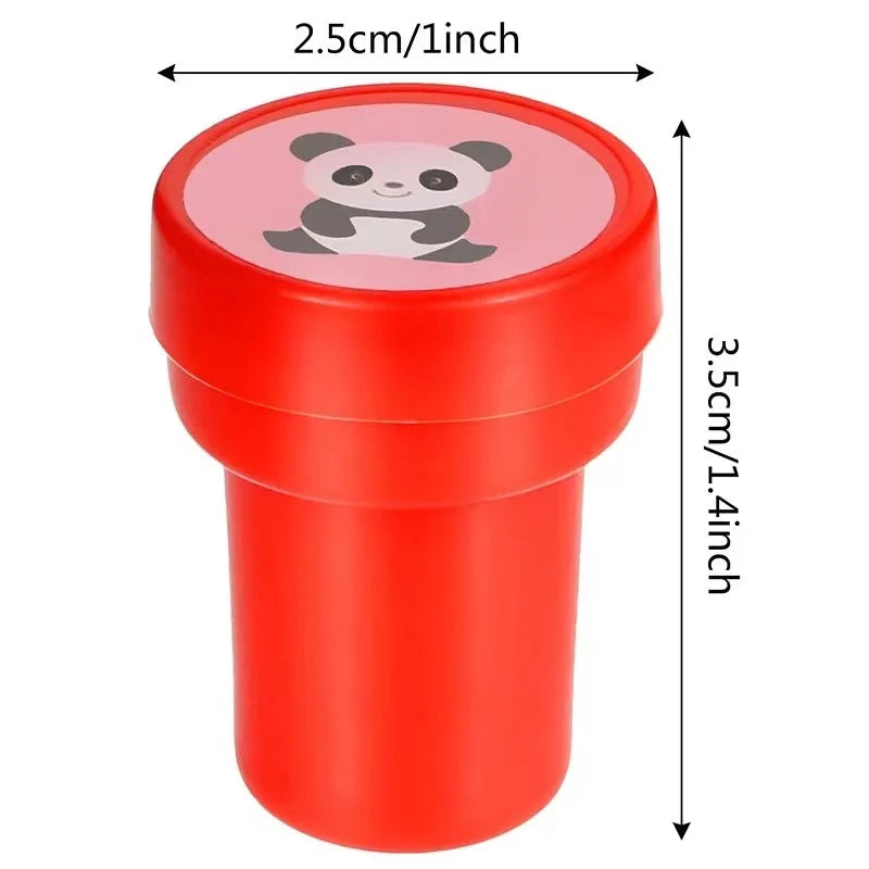 10-Pack Assorted Self-Inking Stamps for Kids – Fun Craft & Scrapbooking Set