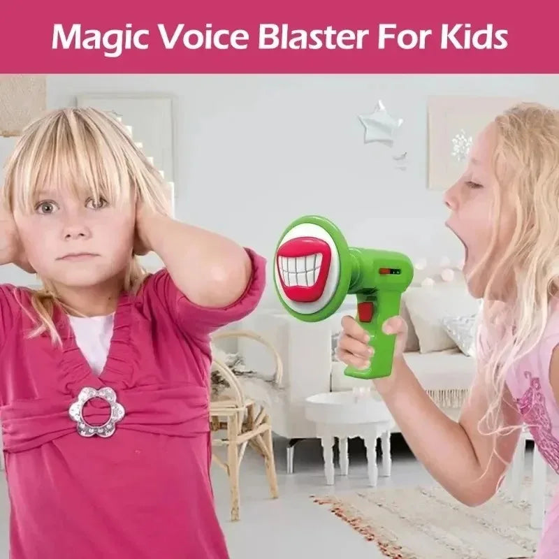 Kids Voice Changer Toy – Handheld Amplifier with 6 Funny Sound Effects