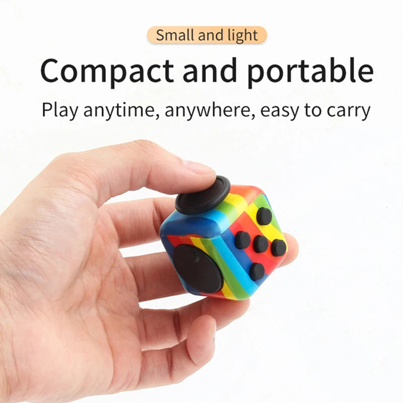 Infinity Fidget Cube – Stress Relief Toy for Kids & Adults