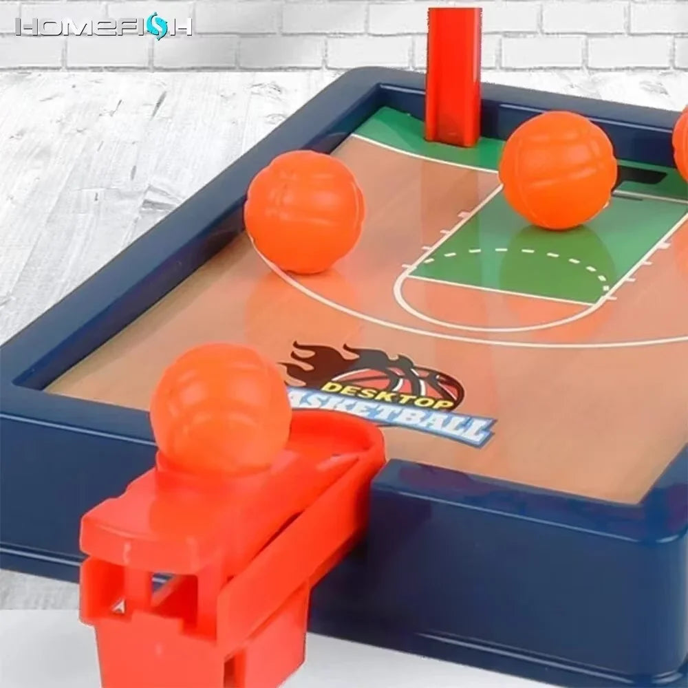 Mini Desktop Basketball Game – Portable Travel Toy for Office, Home & Parties