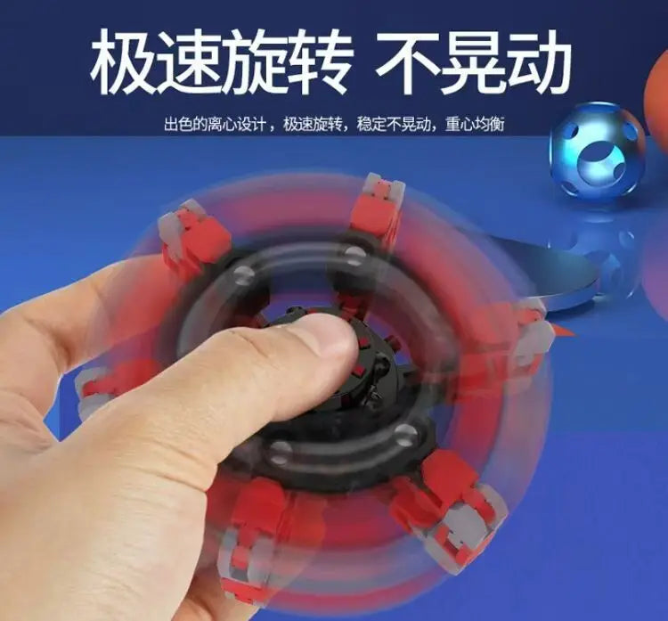 Transformable Finger Gyro – Fidget Spinner for Stress & Fatigue Relief