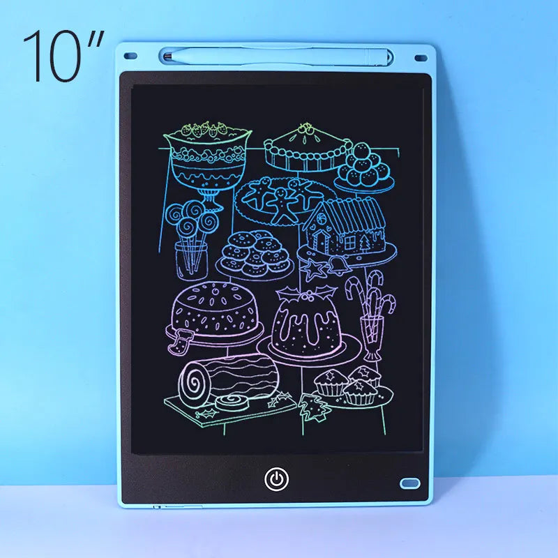 LCD Writing Tablet for Kids – 10” or 12” Reusable Drawing & Handwriting Board