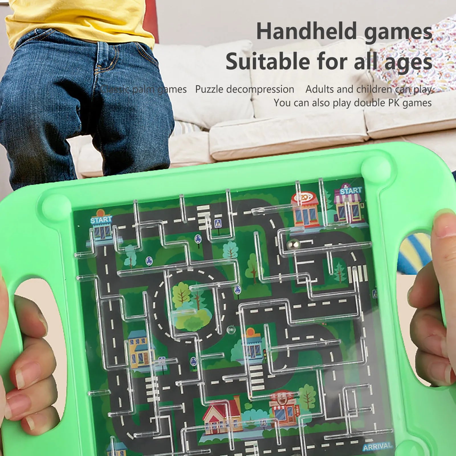 3D Maze Ball Puzzle – Balance & Memory Game for Kids