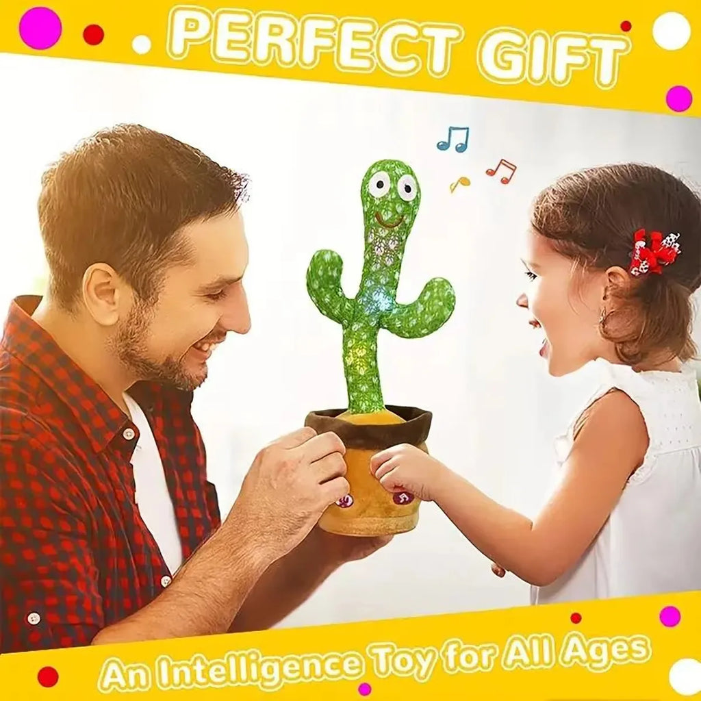 Dancing & Talking Cactus Plush Toy – Fun Musical Gift for Kids