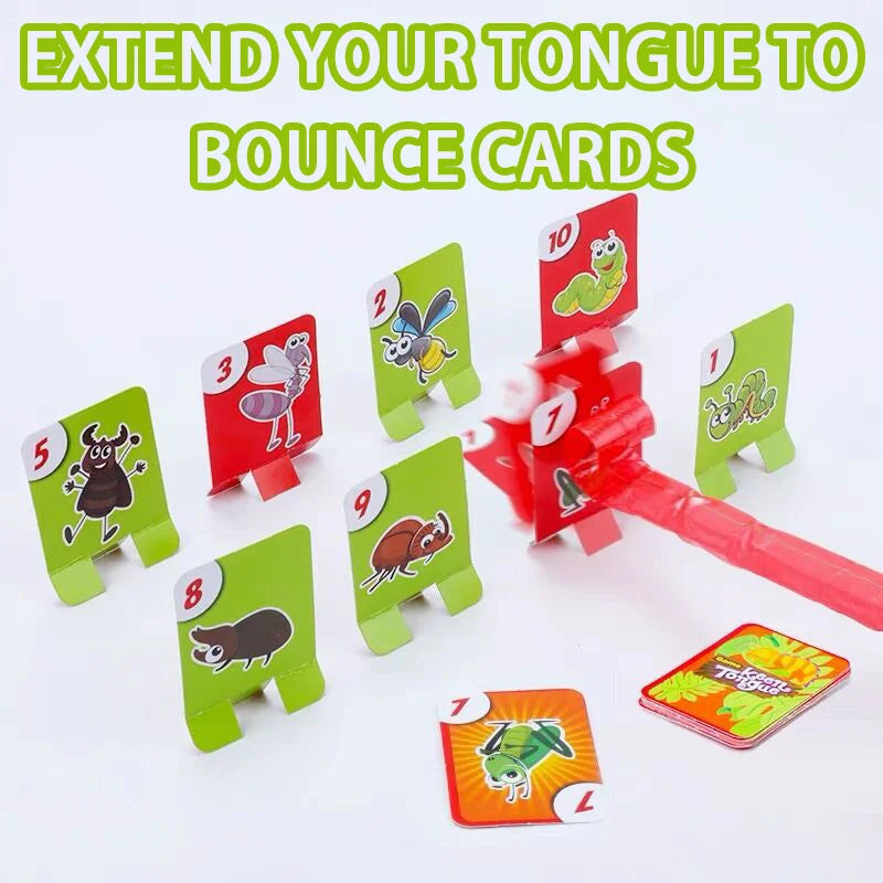 Frog Tongue Card Game – Funny Family Board Game for Kids & Parties