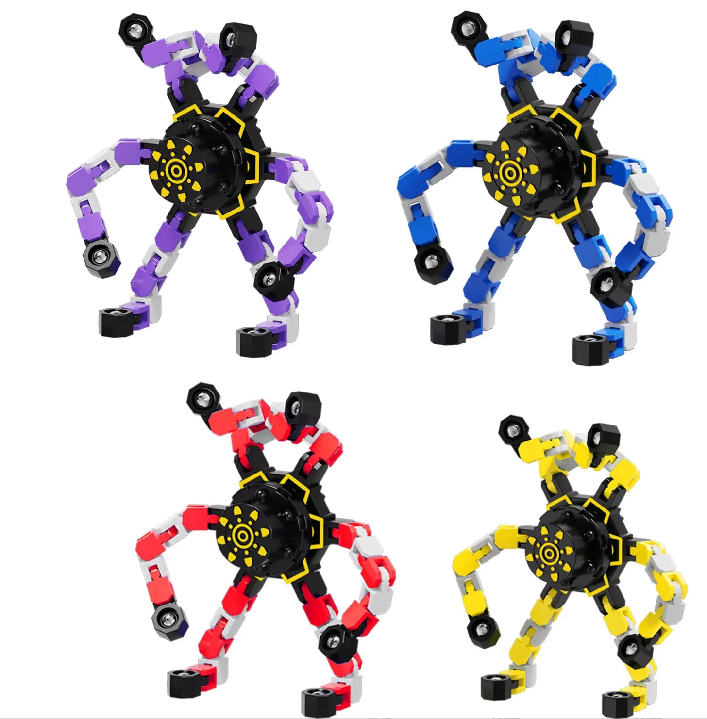 Transformable Finger Gyro – Fidget Spinner for Stress & Fatigue Relief