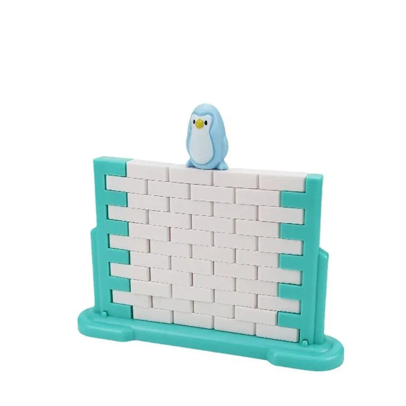 Penguin Wall-Breaking Game – Interactive Educational Block Toy for Kids