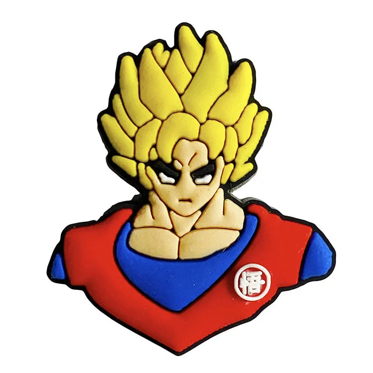 41-Piece Dragon Ball Shoe Charms Set – Fun Cartoon Clog Decorations