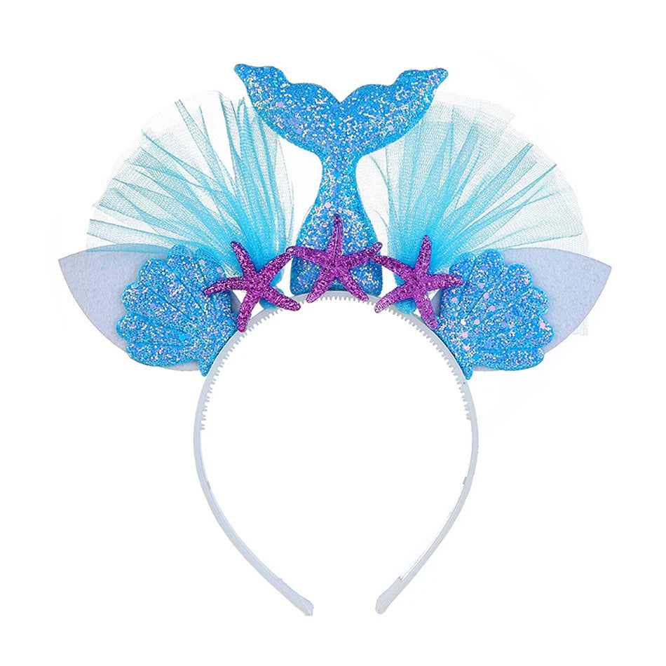 Girls’ Mermaid Princess Dress – Ariel-Inspired Costume Gown for Parties & Cosplay