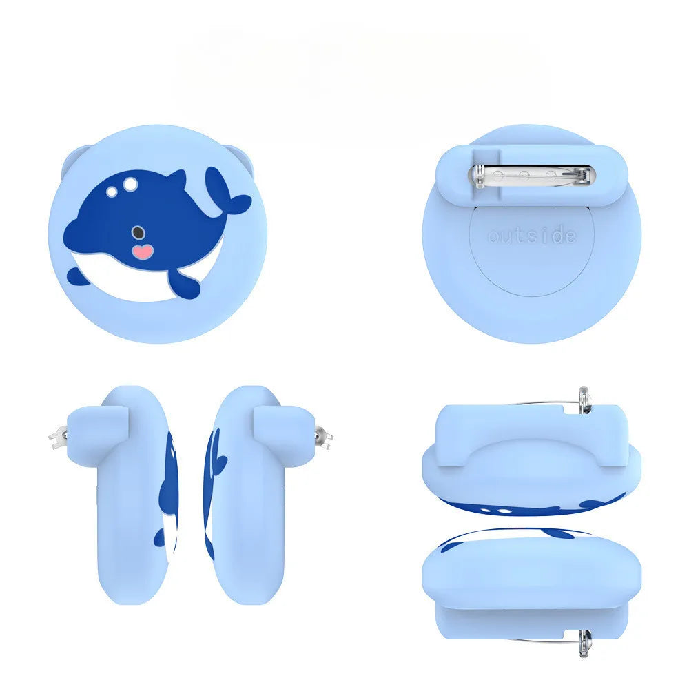 AirTag Bracelet & Necklace for Kids – Cute Cartoon Design, Secure & Comfortable Tracker Holder