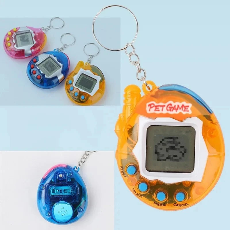 Virtual Pet Game – Retro Handheld Toy with 168 Pets in One