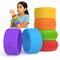 Sensory Slap Bracelet Fidget Toys (6-Pack) – Wearable Stress Relief for Kids & Teens