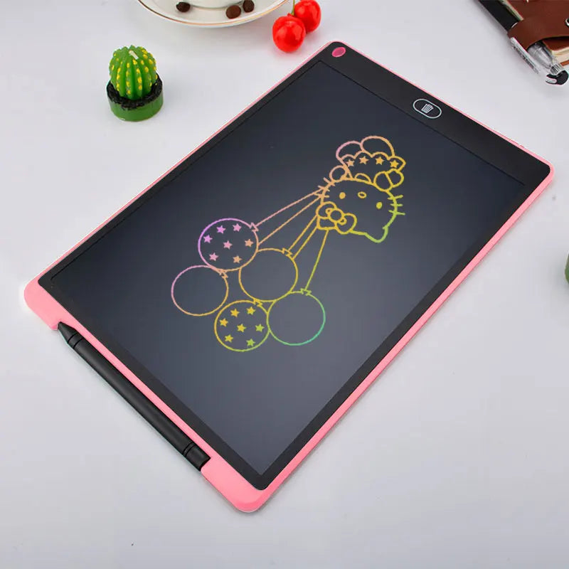 LCD Writing Tablet for Kids – 10” or 12” Reusable Drawing & Handwriting Board