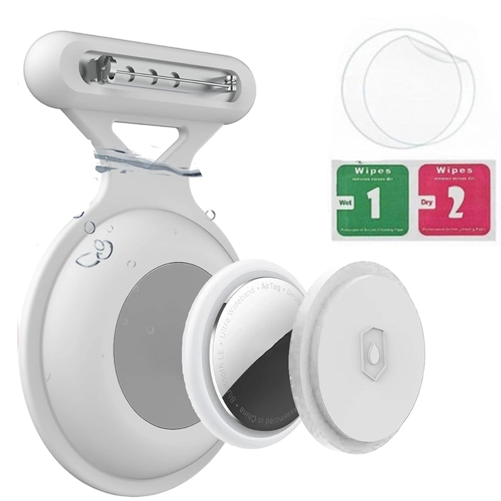 AirTag Bracelet & Necklace for Kids – Cute Cartoon Design, Secure & Comfortable Tracker Holder