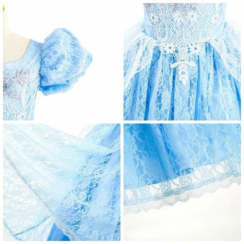 Cinderella Princess Dress for Girls – Party, Cosplay & Birthday Costume