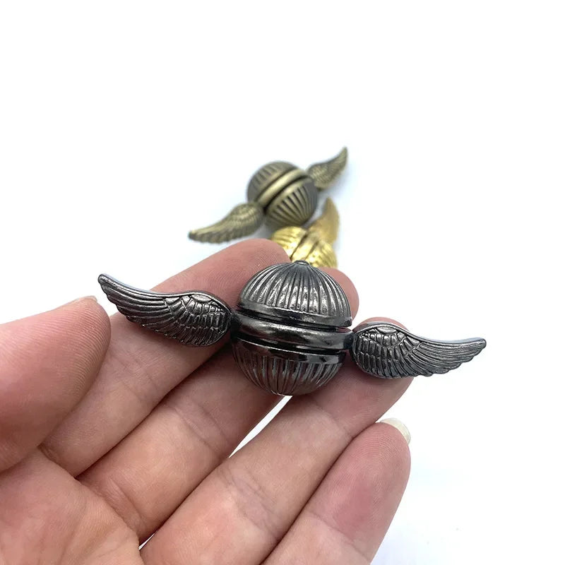 EDC Metal Gyroscope Fidget Spinner – Stress Relief Toy for Kids & Adults