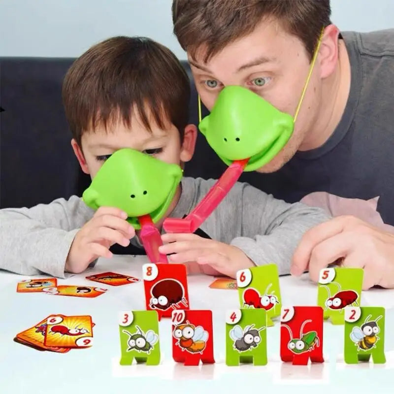 Frog Tongue Card Game – Funny Family Board Game for Kids & Parties