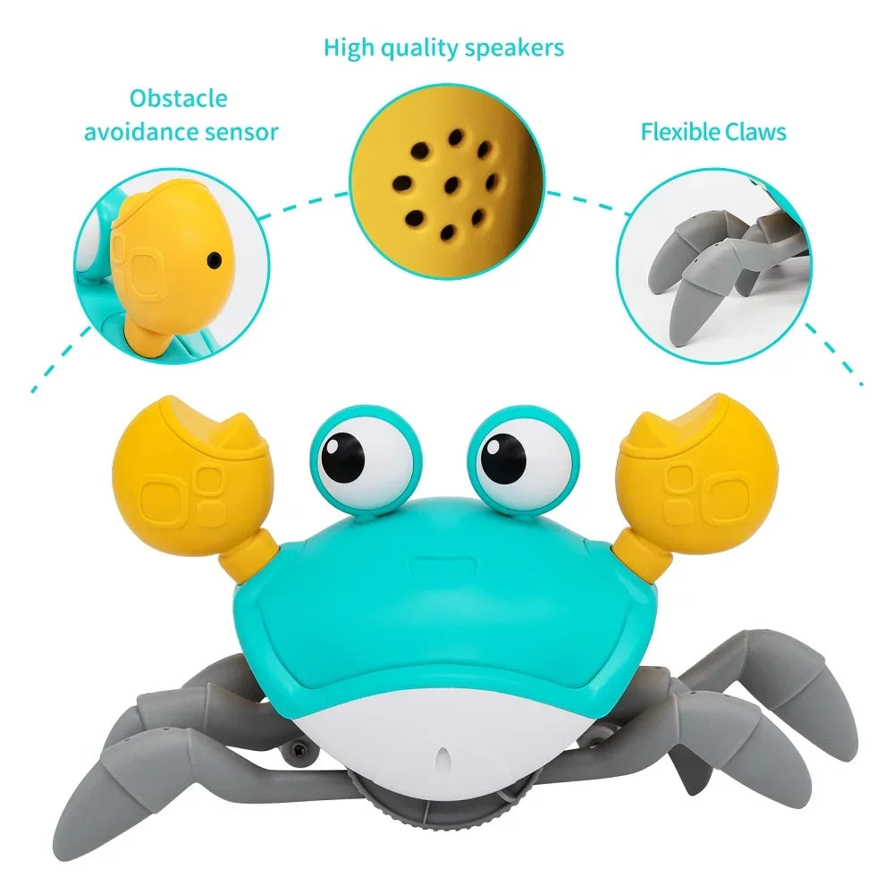 Dancing Crab Toy – Interactive Crawling & Escape Game for Babies and Kids