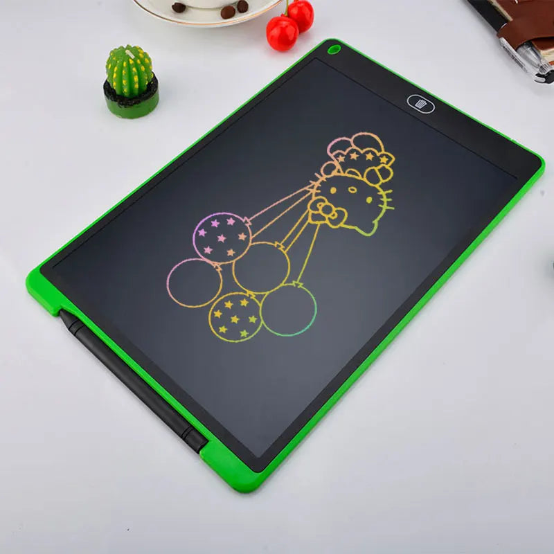 LCD Writing Tablet for Kids – 10” or 12” Reusable Drawing & Handwriting Board