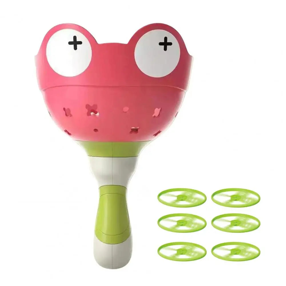 Flying Saucer Disc Launcher – UFO Throw & Catch Outdoor Game for Kids