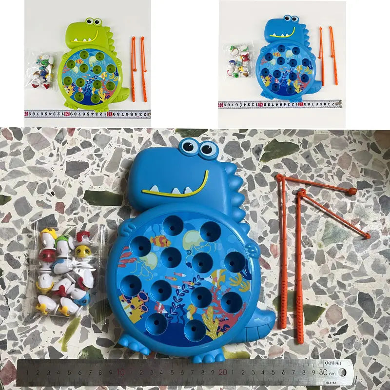 Magnetic Dinosaur Fishing Game for Kids