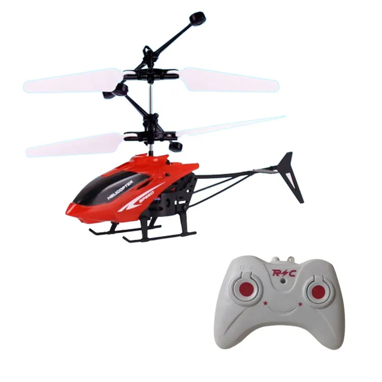 Rechargeable Mini RC Drone Helicopter – Safe & Fall-Resistant Toy for Kids
