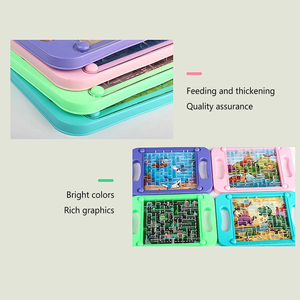 3D Maze Ball Puzzle – Balance & Memory Game for Kids