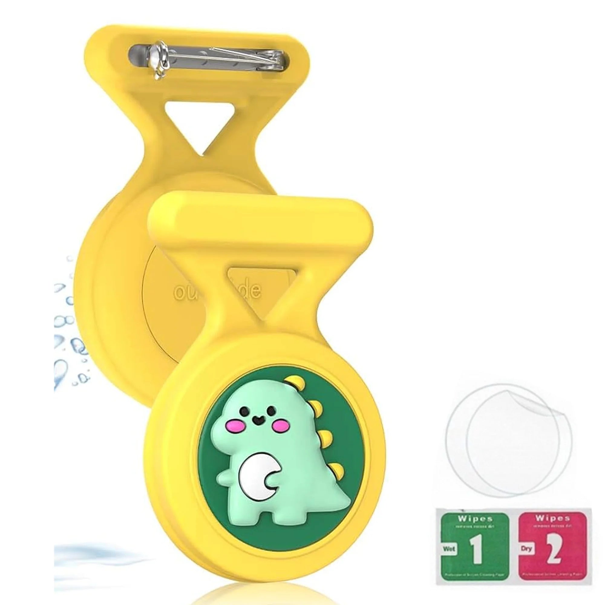 AirTag Bracelet & Necklace for Kids – Cute Cartoon Design, Secure & Comfortable Tracker Holder